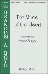 The Voice of the Heart SATB choral sheet music cover Thumbnail
